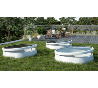 Круглое зенитное окно SkyLine SCX глухое